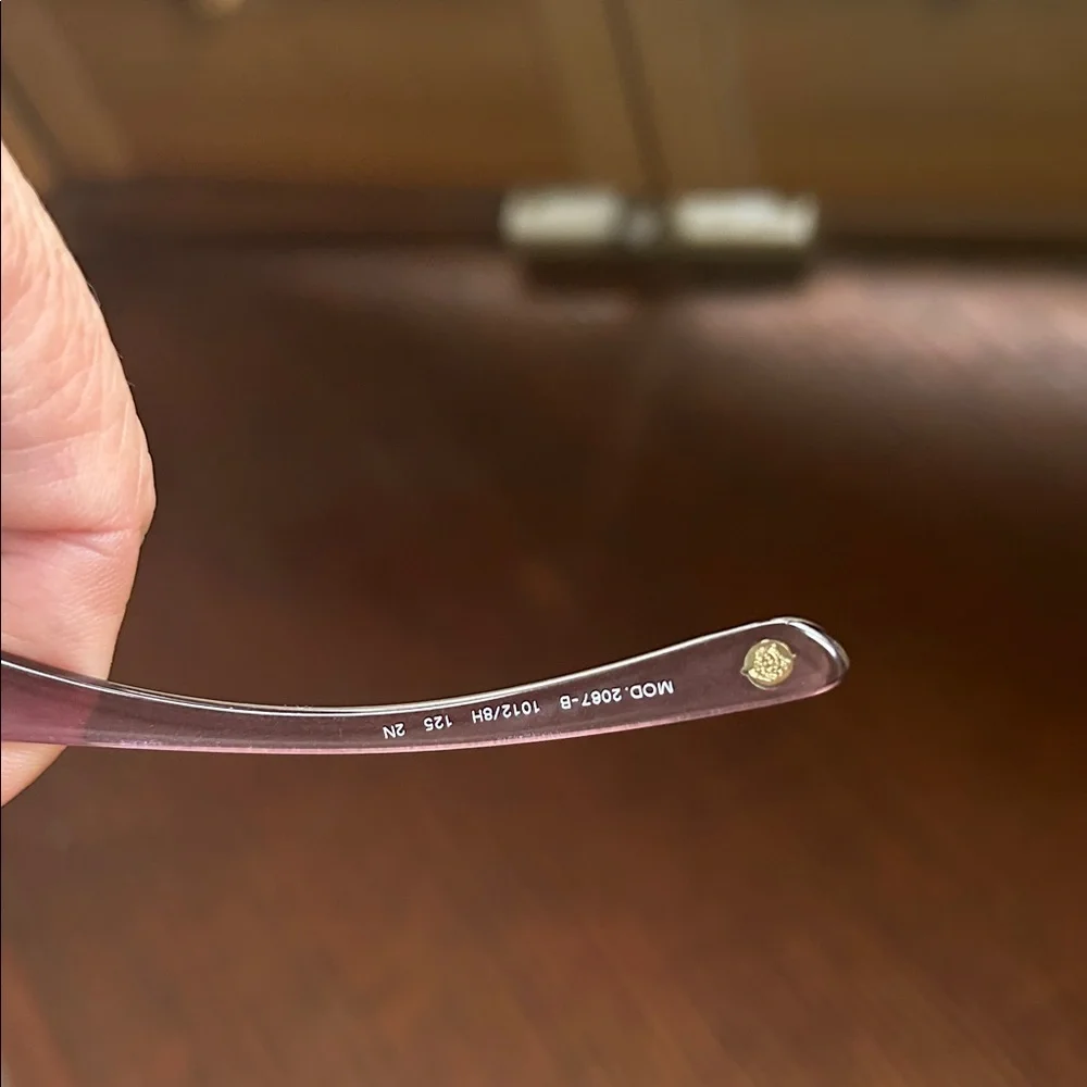Versace Women's Sunglasses - Chic Purple Tint - Picture 7 of 14